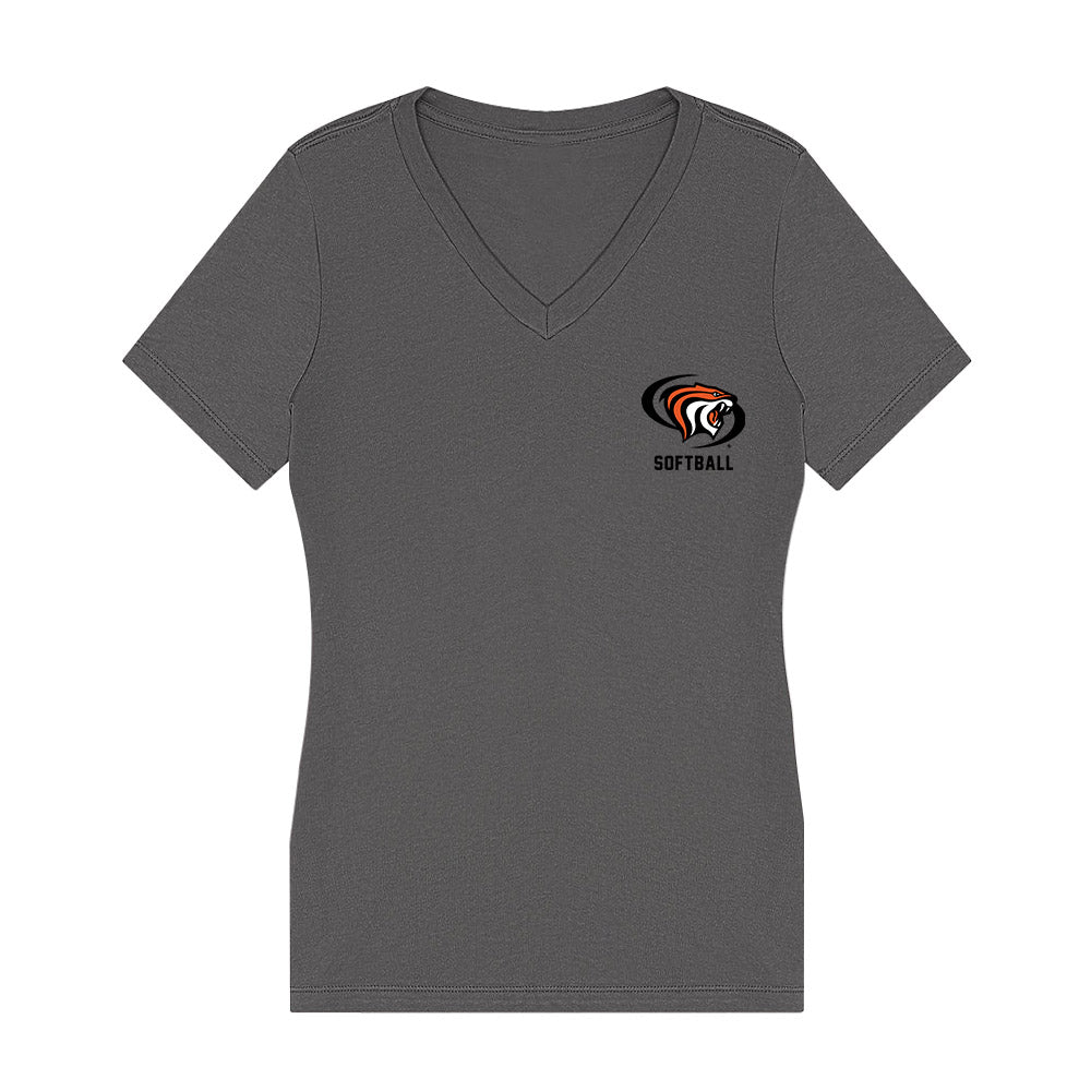 Pacific - NCAA Softball : Kiley Shea - Women's V-Neck T-Shirt-0