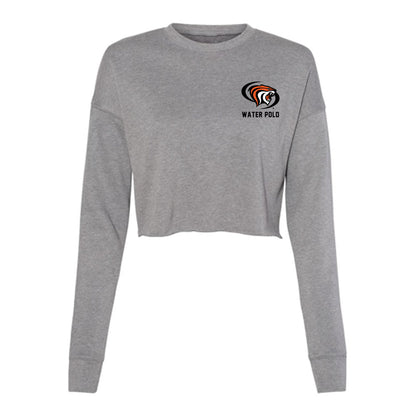 Pacific - NCAA Women's Water Polo : Lucia Sarimsakci - Women's Cropped Crew Fleece-0