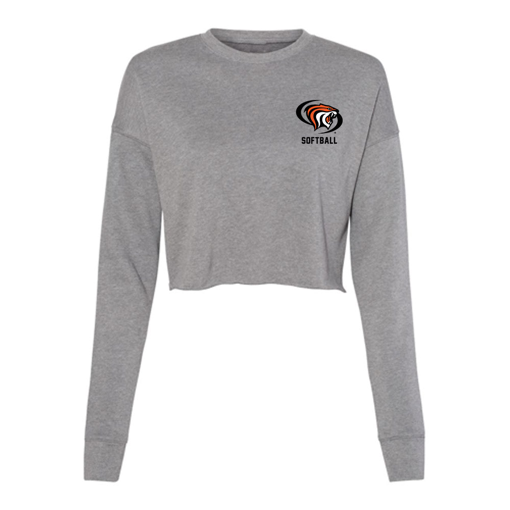 Pacific - NCAA Softball : Asia Lee - Women's Cropped Crew Fleece-0
