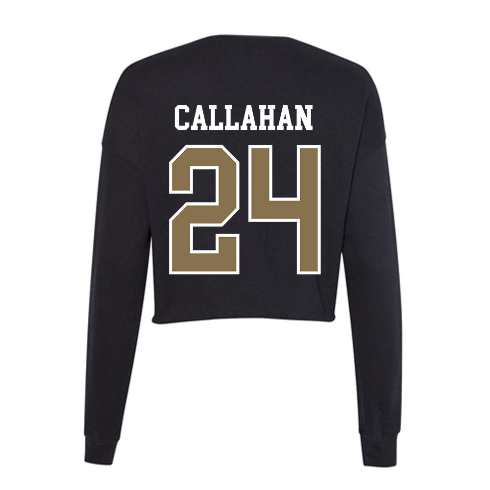 Bryant - NCAA Women's Soccer : Delaney Callahan - Women's Cropped Crew Fleece-1