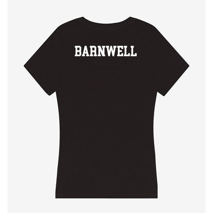 Bryant - NCAA Men's Track & Field : Aaron Barnwell - Women's V-Neck T-Shirt-1