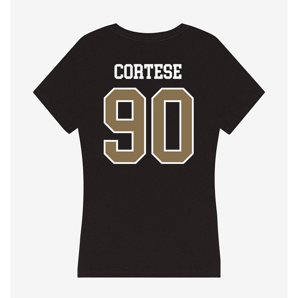 Bryant - NCAA Football : Joe Cortese - Women's V-Neck T-Shirt-1