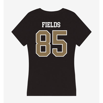 Bryant - NCAA Football : Bryson Fields - Women's V-Neck T-Shirt-1