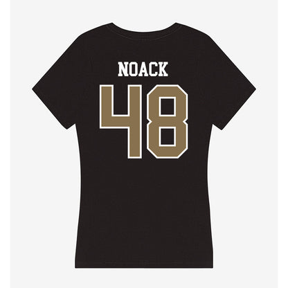 Bryant - NCAA Women's Lacrosse : Payton Noack - Women's V-Neck T-Shirt-1