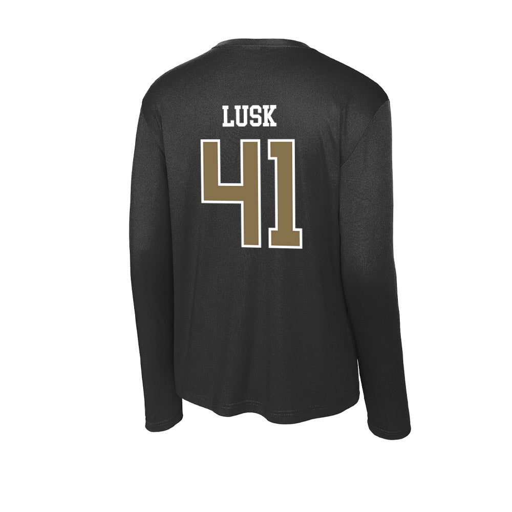 Bryant - NCAA Football : Drake Lusk - Activewear Long Sleeve T-Shirt-1