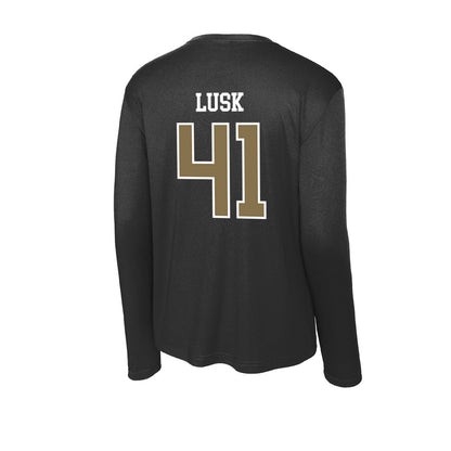 Bryant - NCAA Football : Drake Lusk - Activewear Long Sleeve T-Shirt-1