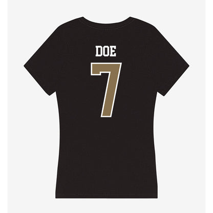 Bryant - NCAA Football : Aldrich Doe - Women's V-Neck T-Shirt-1