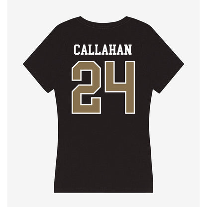 Bryant - NCAA Women's Soccer : Delaney Callahan - Women's V-Neck T-Shirt-1