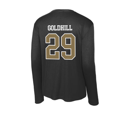Bryant - NCAA Baseball : Aleksei Goldhill - Activewear Long Sleeve T-Shirt-1