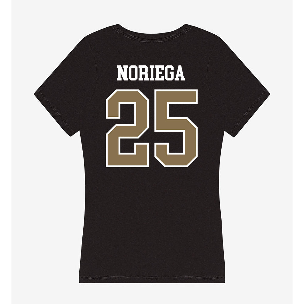 Bryant - NCAA Baseball : Gavin Noriega - Women's V-Neck T-Shirt-1