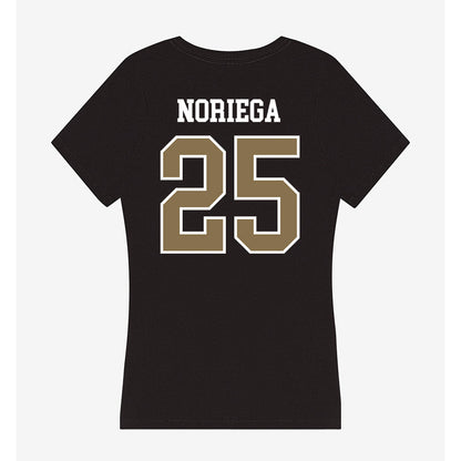 Bryant - NCAA Baseball : Gavin Noriega - Women's V-Neck T-Shirt-1