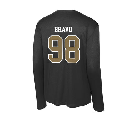 Bryant - NCAA Football : Gustavo Bravo - Activewear Long Sleeve T-Shirt-1