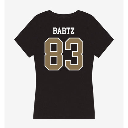 Bryant - NCAA Football : Braxton Bartz - Women's V-Neck T-Shirt-1