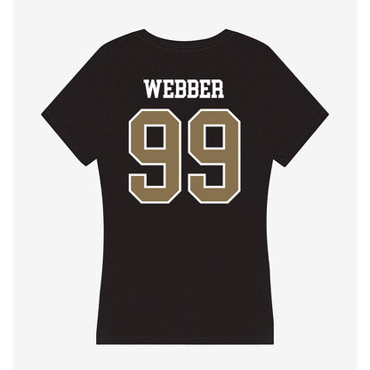 Bryant - NCAA Men's Soccer : Colby Webber - Women's V-Neck T-Shirt-1