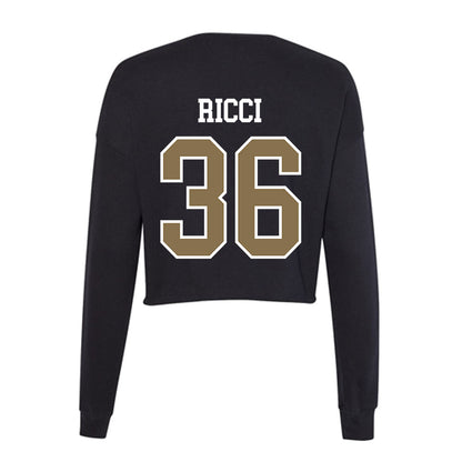 Bryant - NCAA Women's Lacrosse : Hope Ricci - Women's Cropped Crew Fleece-1