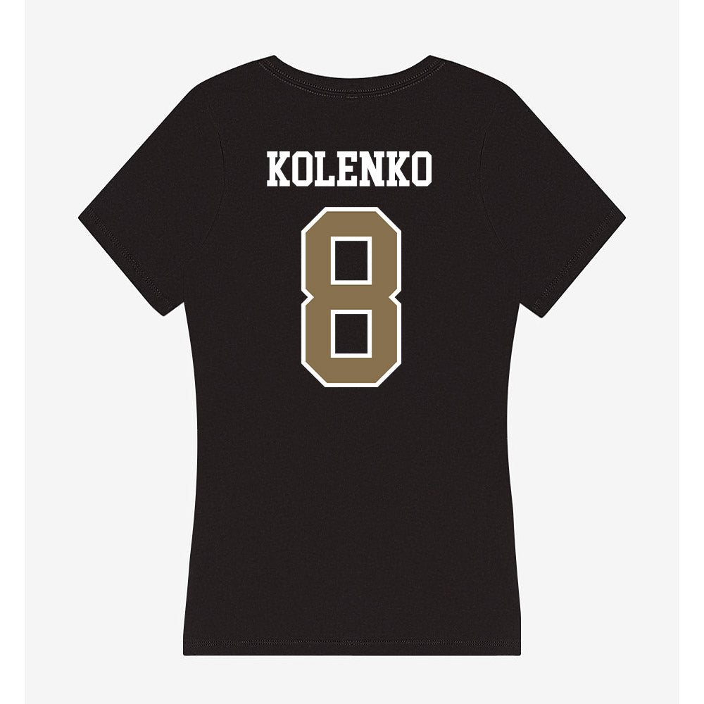 Bryant - NCAA Softball : Ella Kolenko - Women's V-Neck T-Shirt-1