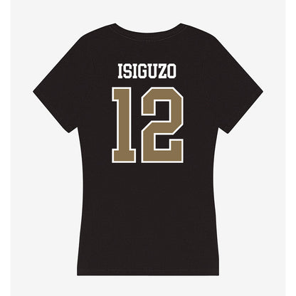 Bryant - NCAA Football : Samuel Isiguzo - Women's V-Neck T-Shirt-1
