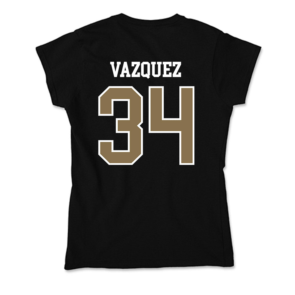 Bryant - NCAA Baseball : Alejandro Vazquez - Soft Style Women’s T-Shirt-1