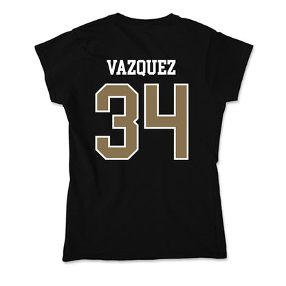Bryant - NCAA Baseball : Alejandro Vazquez - Soft Style Women’s T-Shirt-1