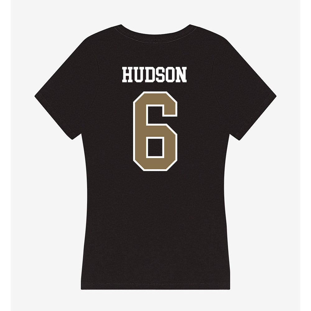 Bryant - NCAA Football : Dixon Hudson - Women's V-Neck T-Shirt-1