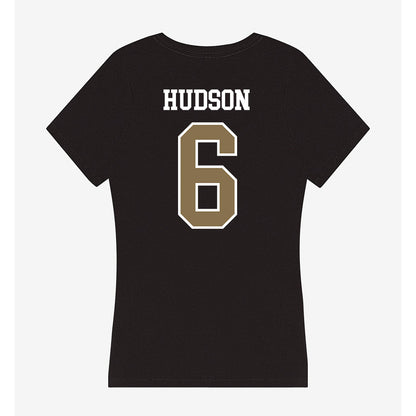 Bryant - NCAA Football : Dixon Hudson - Women's V-Neck T-Shirt-1