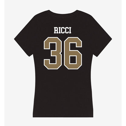 Bryant - NCAA Women's Lacrosse : Hope Ricci - Women's V-Neck T-Shirt-1