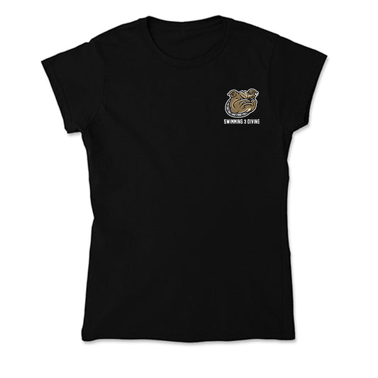 Bryant - NCAA Men's Swimming & Diving : Nicholas Andrews - Soft Style Women’s T-Shirt-0