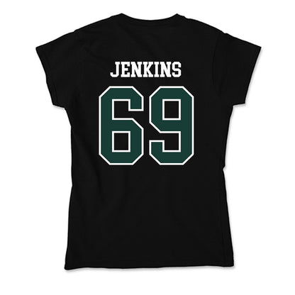 Lake Erie College - NCAA Football : Dylan Jenkins - Soft Style Women’s T-Shirt-1