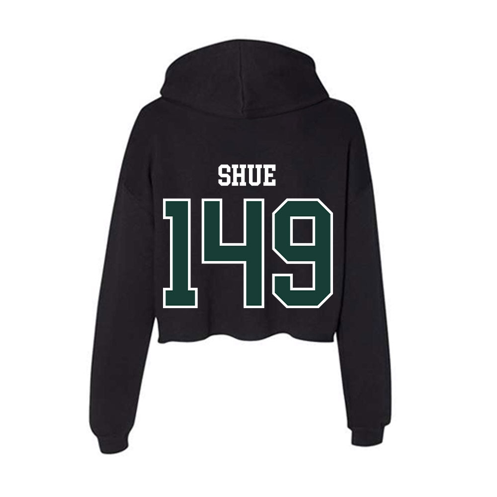 Lake Erie College - NCAA Wrestling : David Shue - Women's Crop Fleece Hoodie-1