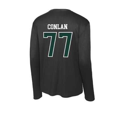 Lake Erie College - NCAA Men's Lacrosse : Gavin Conlan - Activewear Long Sleeve T-Shirt-1