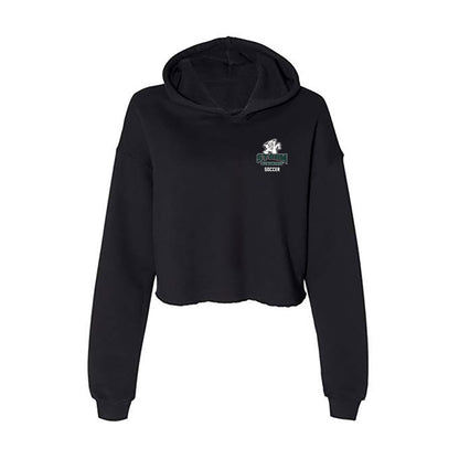 Lake Erie College - NCAA Men's Soccer : Fernando Hernandez - Women's Crop Fleece Hoodie-0