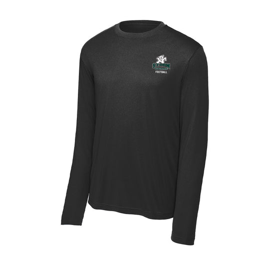 Lake Erie College - NCAA Football : Curtis Thomas - Activewear Long Sleeve T-Shirt-0