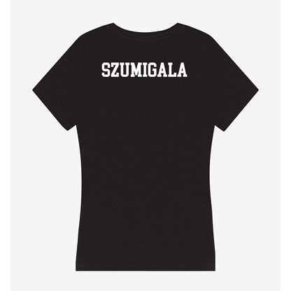 St. Bonaventure - NCAA Men's Track & Field : Peter Szumigala - Women's V-Neck T-Shirt-1