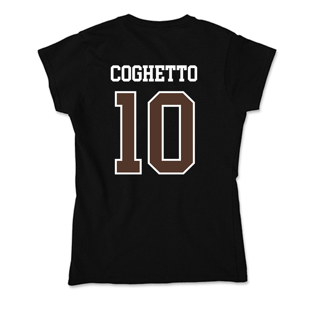 St. Bonaventure - NCAA Women's Soccer : Giovanna Coghetto - Soft Style Women’s T-Shirt-1