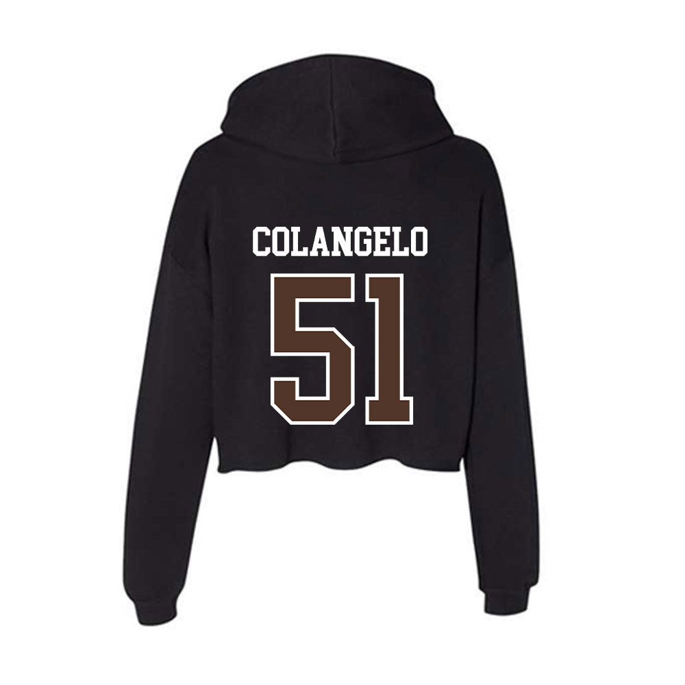 St. Bonaventure - NCAA Women's Lacrosse : Britney Colangelo - Women's Crop Fleece Hoodie-1
