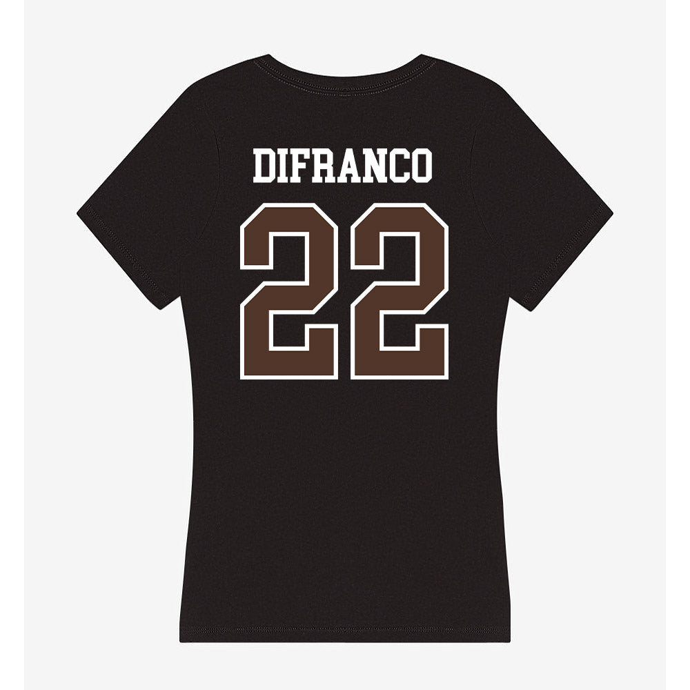 St. Bonaventure - NCAA Women's Basketball : Olivia DiFranco - Women's V-Neck T-Shirt-1