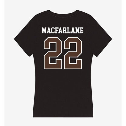 St. Bonaventure - NCAA Men's Soccer : Kyle Macfarlane - Women's V-Neck T-Shirt-1