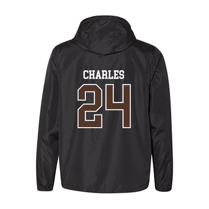 St. Bonaventure - NCAA Men's Basketball : Cayden Charles - Windbreaker-1
