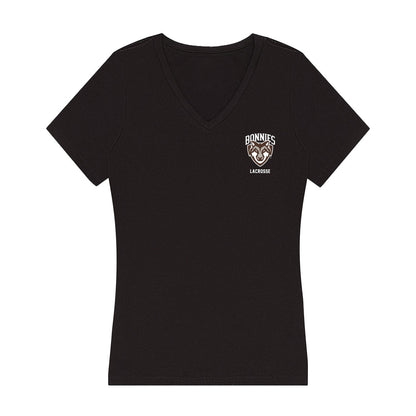 St. Bonaventure - NCAA Men's Lacrosse : Tyler Lucas - Women's V-Neck T-Shirt-0