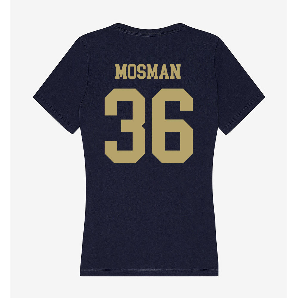 UC Davis - NCAA Baseball : Logan Mosman - Women's V-Neck T-Shirt-1