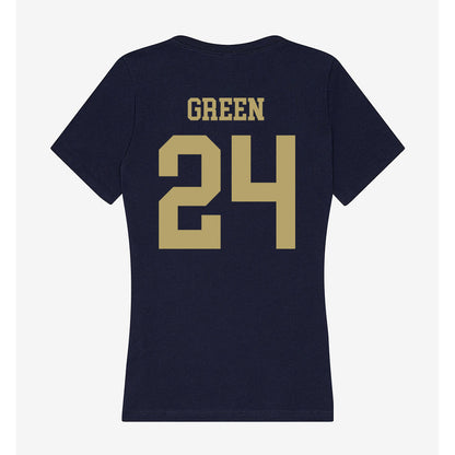 UC Davis - NCAA Baseball : Bryan Green - Women's V-Neck T-Shirt-1