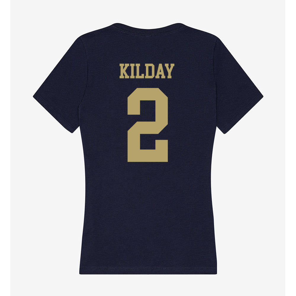 UC Davis - NCAA Softball : Grace Kilday - Women's V-Neck T-Shirt-1