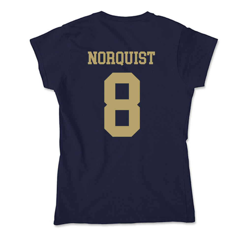 UC Davis - NCAA Softball : Annika Norquist - Soft Style Women’s T-Shirt-1