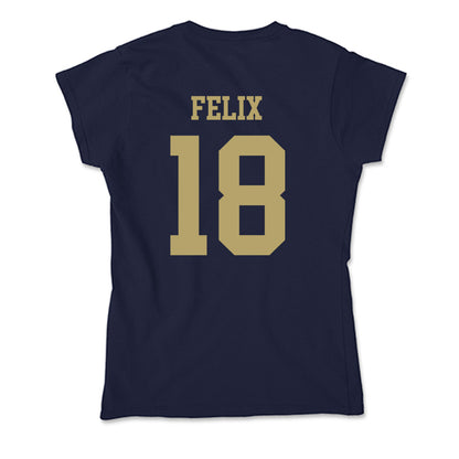 UC Davis - NCAA Baseball : Ethan Felix - Soft Style Women’s T-Shirt-1