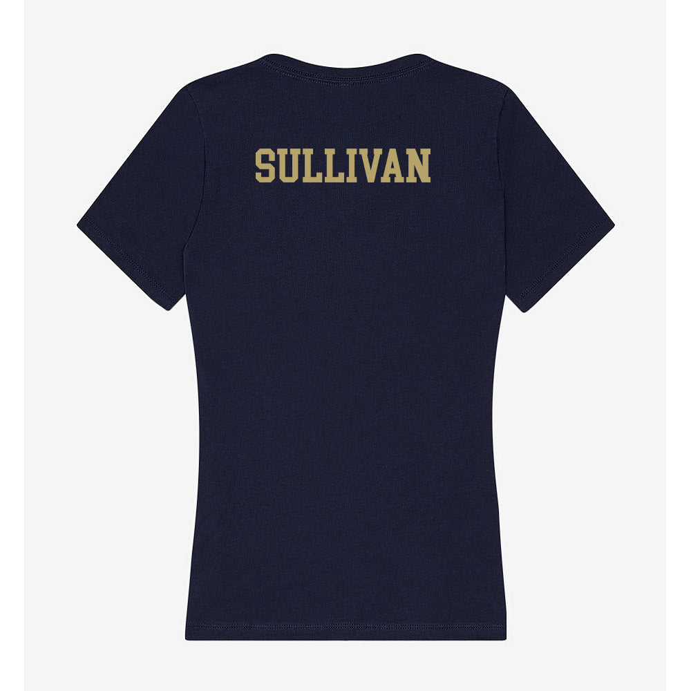UC Davis - NCAA Equestrian : Lola Sullivan - Women's V-Neck T-Shirt-1