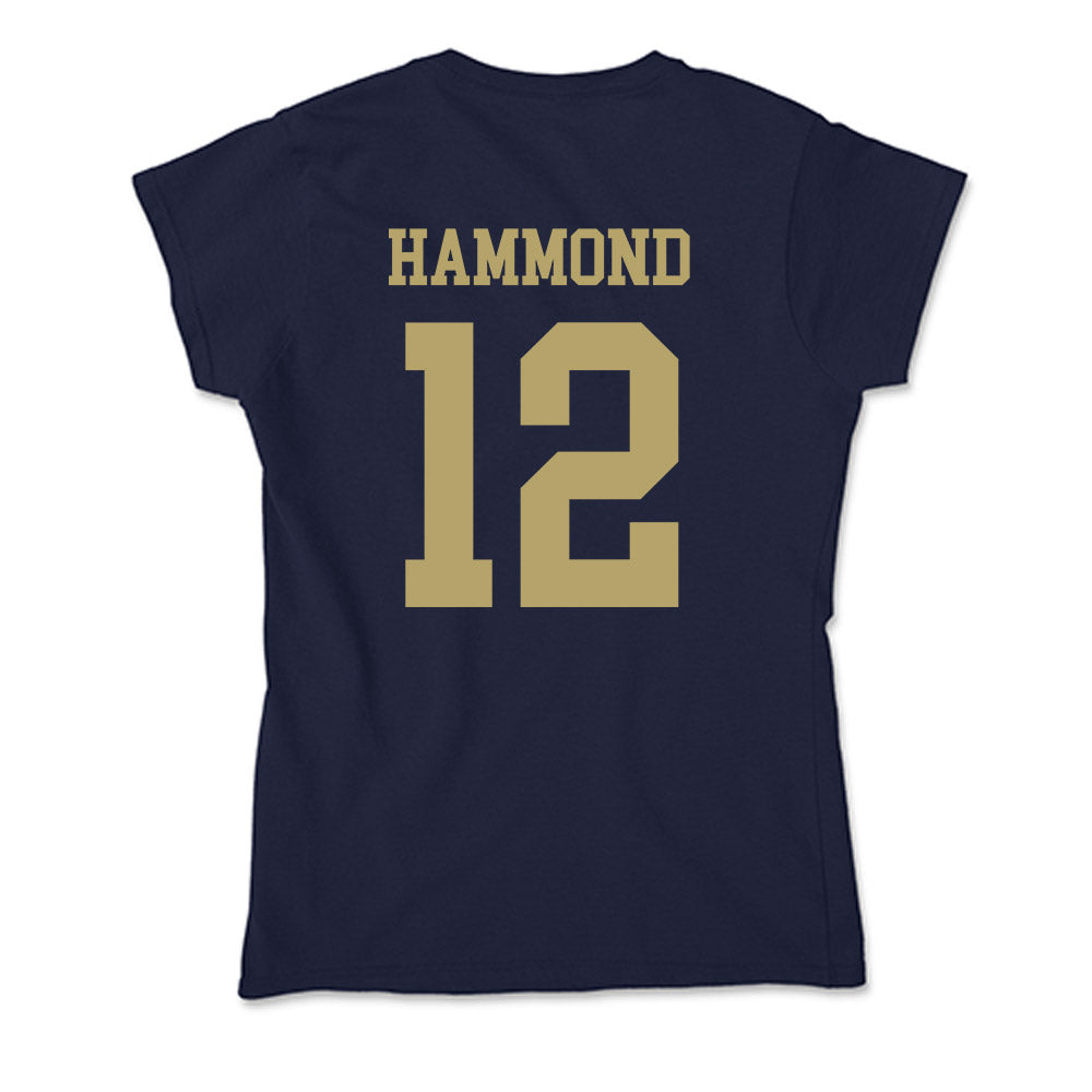 UC Davis - NCAA Men's Soccer : Carson Hammond - Soft Style Women’s T-Shirt-1