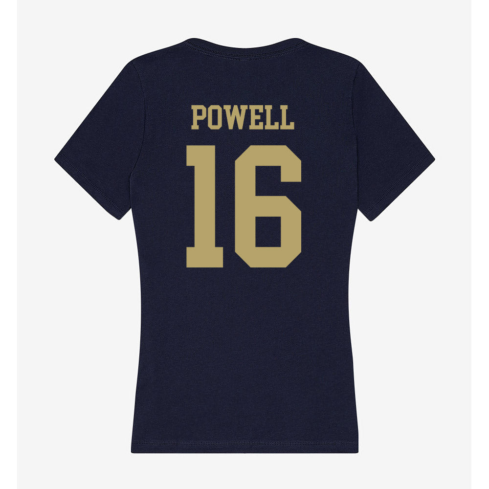 UC Davis - NCAA Men's Soccer : Cole Powell - Women's V-Neck T-Shirt-1