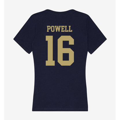UC Davis - NCAA Men's Soccer : Cole Powell - Women's V-Neck T-Shirt-1