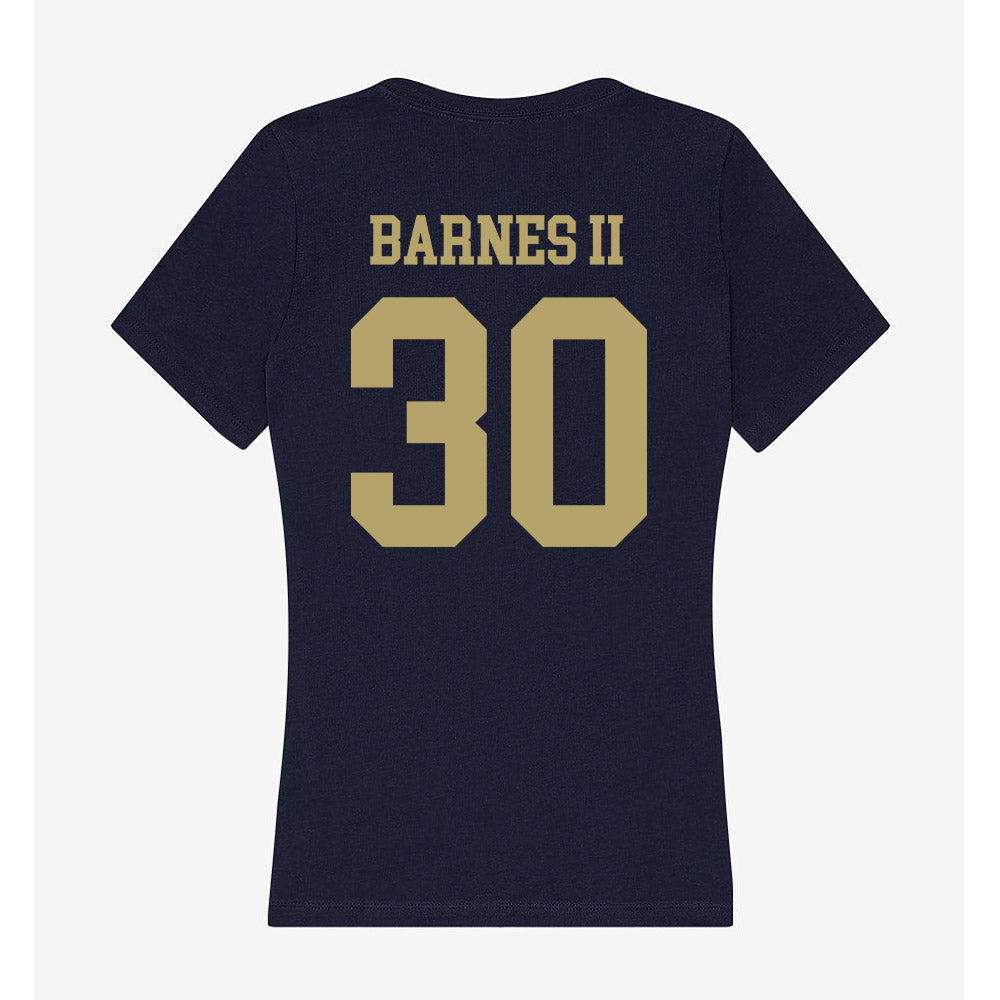 UC Davis - NCAA Baseball : Matthew Barnes II - Women's V-Neck T-Shirt-1