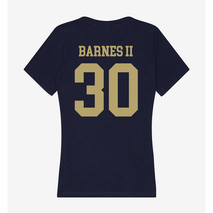 UC Davis - NCAA Baseball : Matthew Barnes II - Women's V-Neck T-Shirt-1